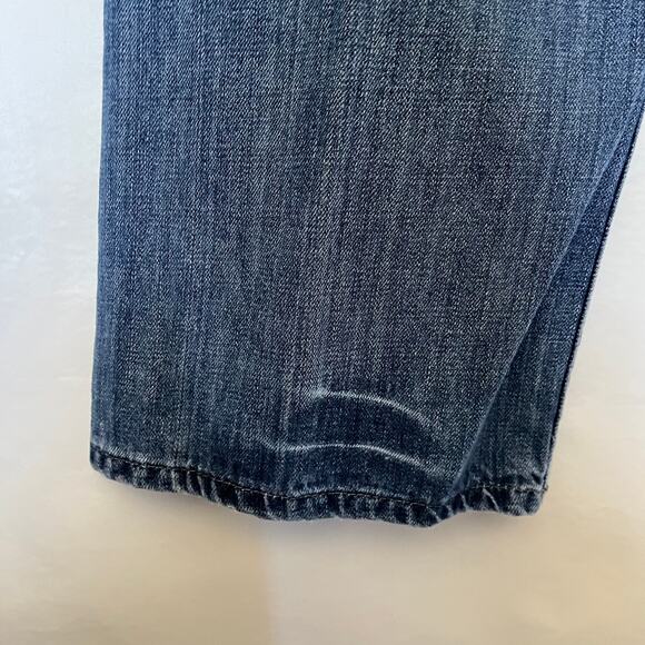 FLYPAPER Straight Leg Mens Jeans Size 38x30 Embroidered Pocket Western Y2K Loose - Picture 9 of 14